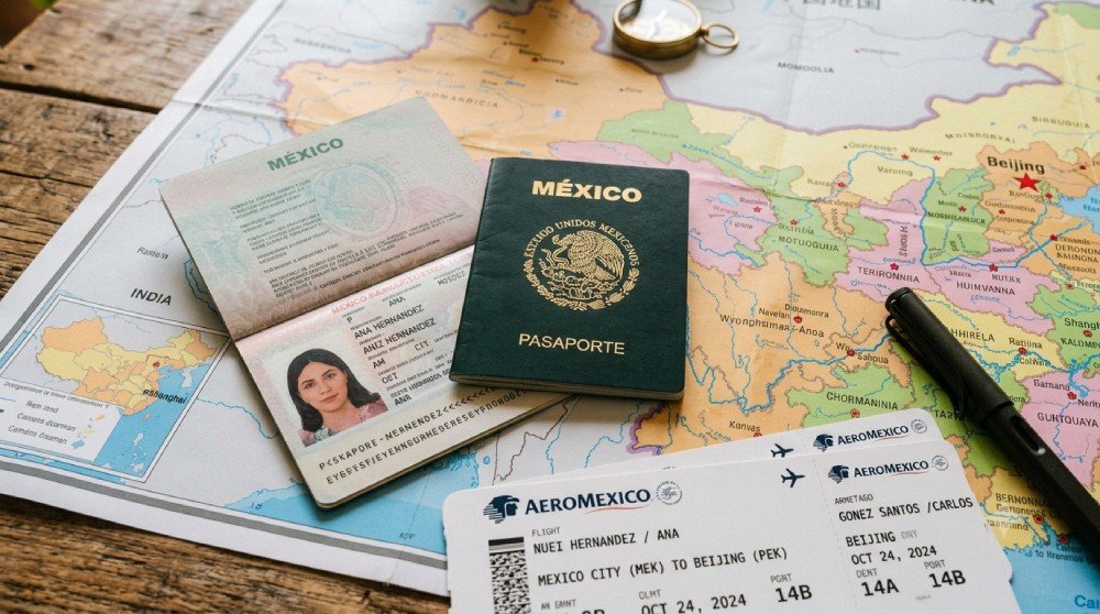 Cómo tramitar visa de China para mexicanos: requisitos, costos y paso a paso 2026